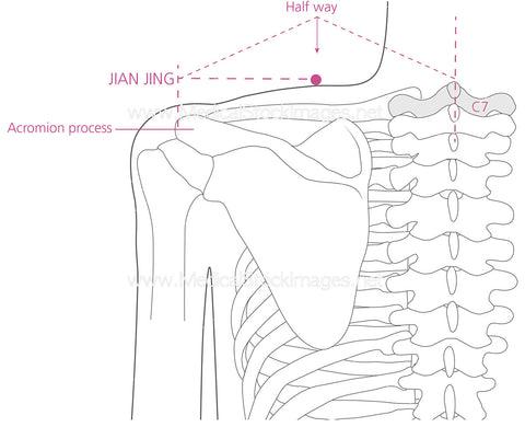 Jianjing Acupuncture Point