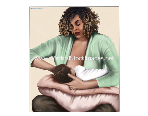 Breastfeeding in Cross Cradle Hold Position